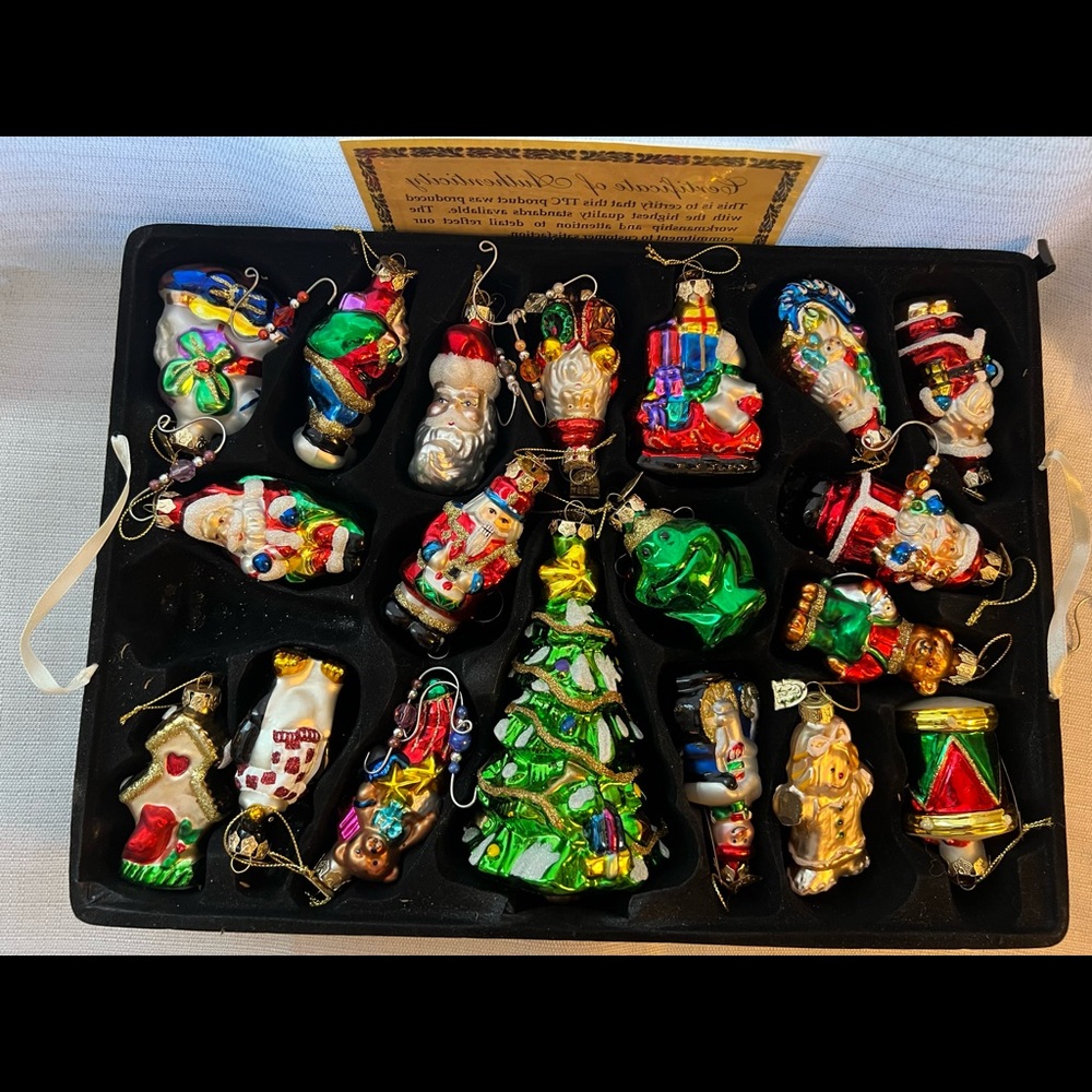 Thomas Pacconi Christmas Ornaments